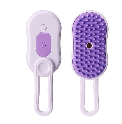 3-in-1 Steam Grooming Brush for Cats & Dogs