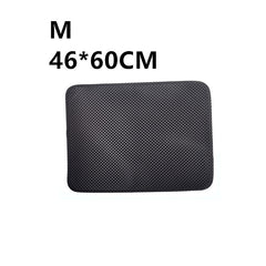 Double-Layer Cat Litter Mat