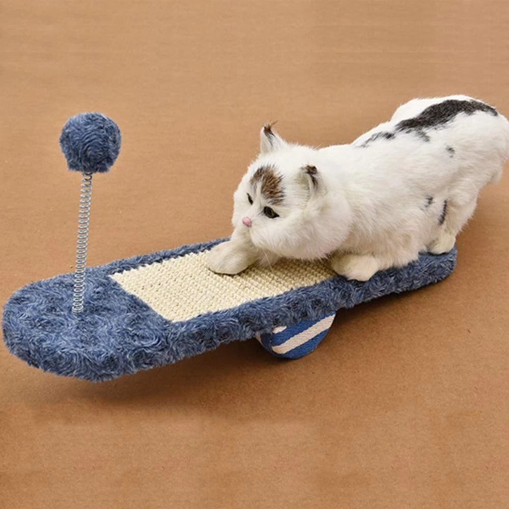 Cat Seesaw Scratch Toy