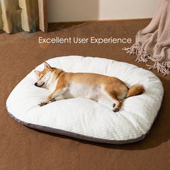 Oval Plush Dog Cushion Bed – Small Dogs