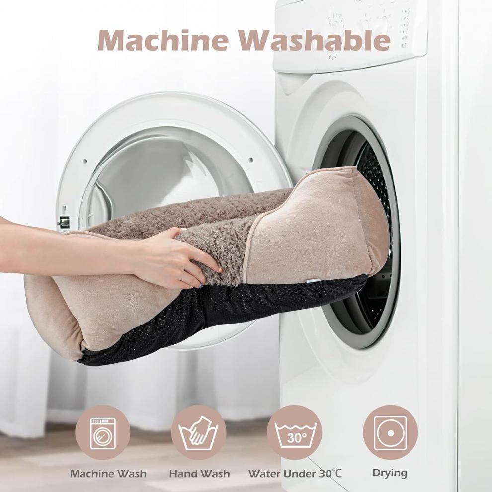 Plush Haven Warm Pet Bed