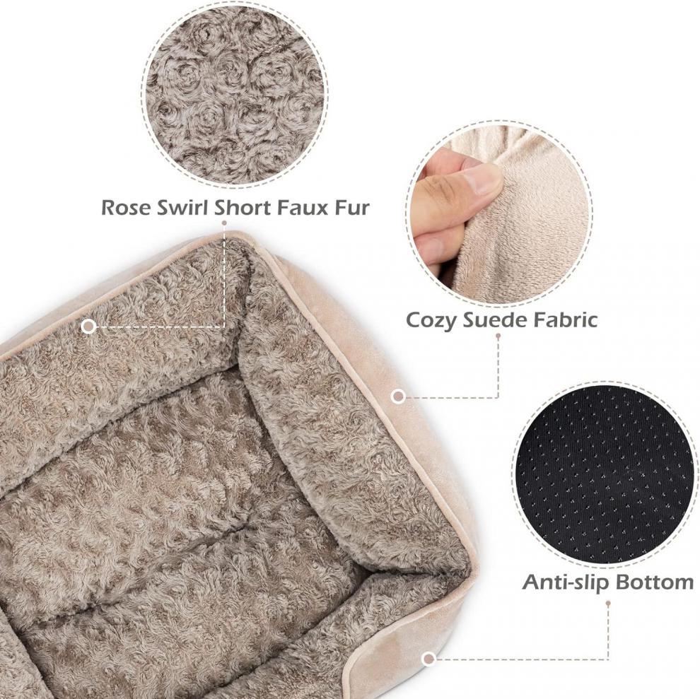 Plush Haven Warm Pet Bed