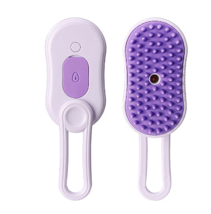 3-in-1 Steam Grooming Brush for Cats & Dogs